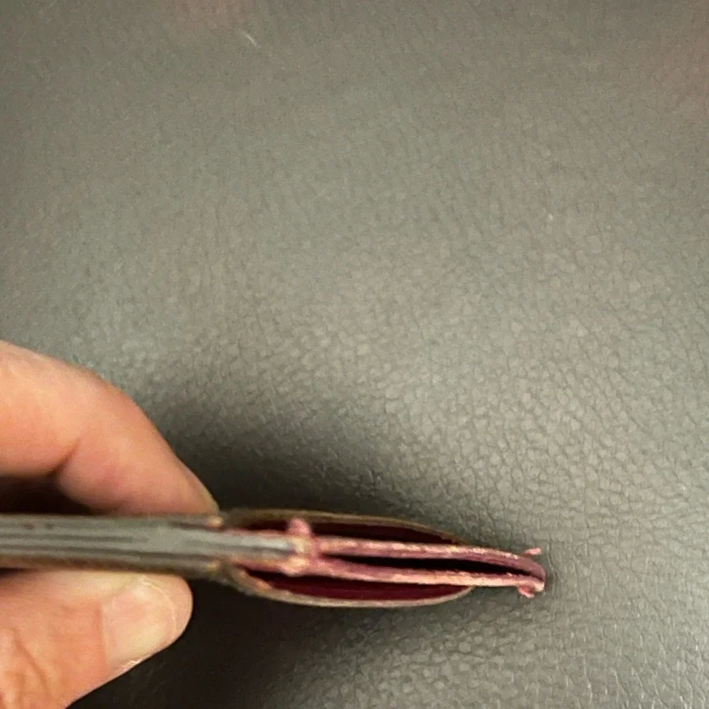 Louis Vuitton Brown and Pink Monogram Card Case